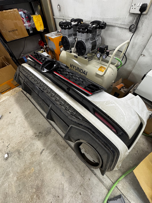 RSQ3 Rear Bumper Hybrid for Mk3 and 4 Caddy