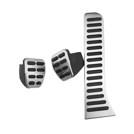 Stainless Steel Pedal Covers – Premium Upgrade for VW Caddy RHD